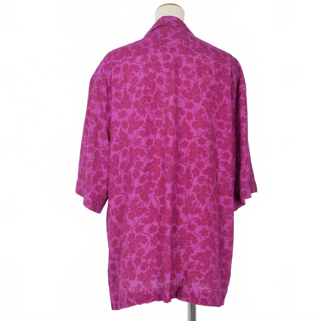 ドリスヴァンノッテン DRIES VAN NOTEN 花柄 オープンカラーシャツ 