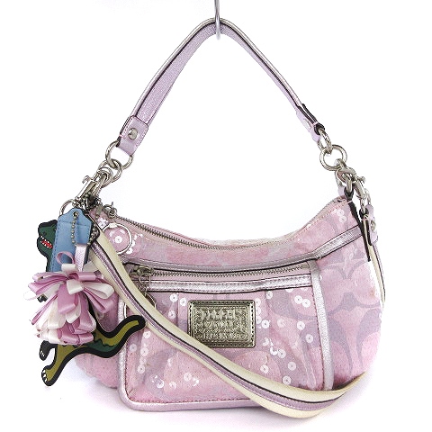 コーチ COACH ポピー シグネチャー グルーヴィー ショルダー  