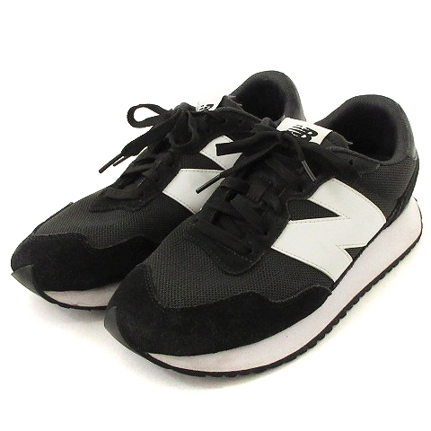 ニューバランス NEW BALANCE スニーカー MS237CC ビッグNロゴ 黒 