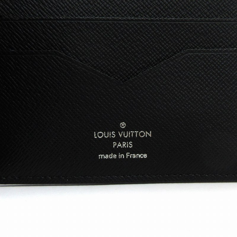 ルイヴィトン LOUIS VUITTON 美品 タイガ ポルトフォイユ パンス