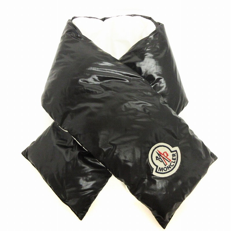 モンクレール MONCLER 美品 19AW シャルパ SCIARPA ダウン マフラー  