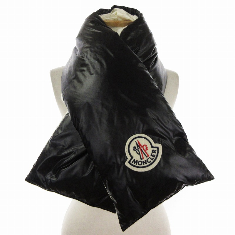 モンクレール MONCLER 美品 19AW シャルパ SCIARPA ダウン マフラー 