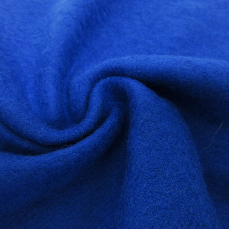 バーバリーズ Burberrys マフラー フリンジ カシミヤ100％ 無地 青