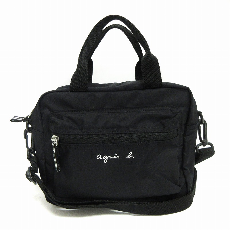 アニエスベーアンファン Agnes b. ENFANT 美品 AC12 E BAG キッズ ロゴ 