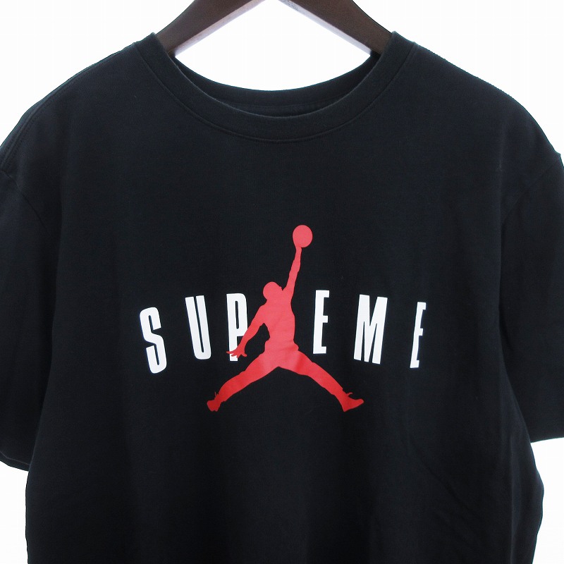 Supreme ジャンプマンロゴ Tシャツ L ブラック シュプリーム SUPREME