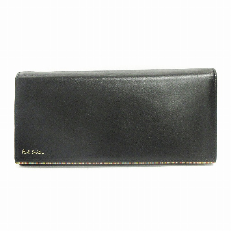 ポールスミス PAUL SMITH マルチカラー ストライプ ポイント 長