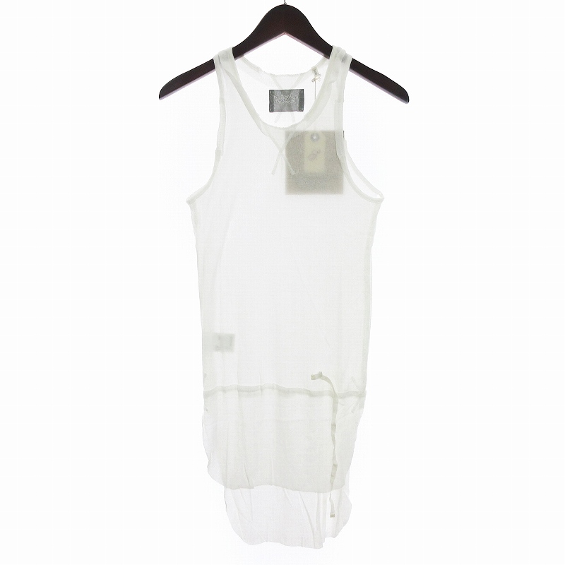 TAKAHIRO MIYASHITA The Soloist　タンクトップ TAKAHIROMIYASHITA The Soloist. Cotton Back Crossed Tank