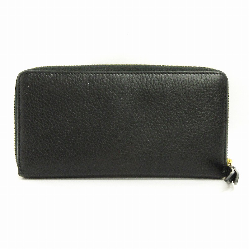 グッチ GUCCI ダブルG レザー ジップアラウンド ウォレット 長財布 