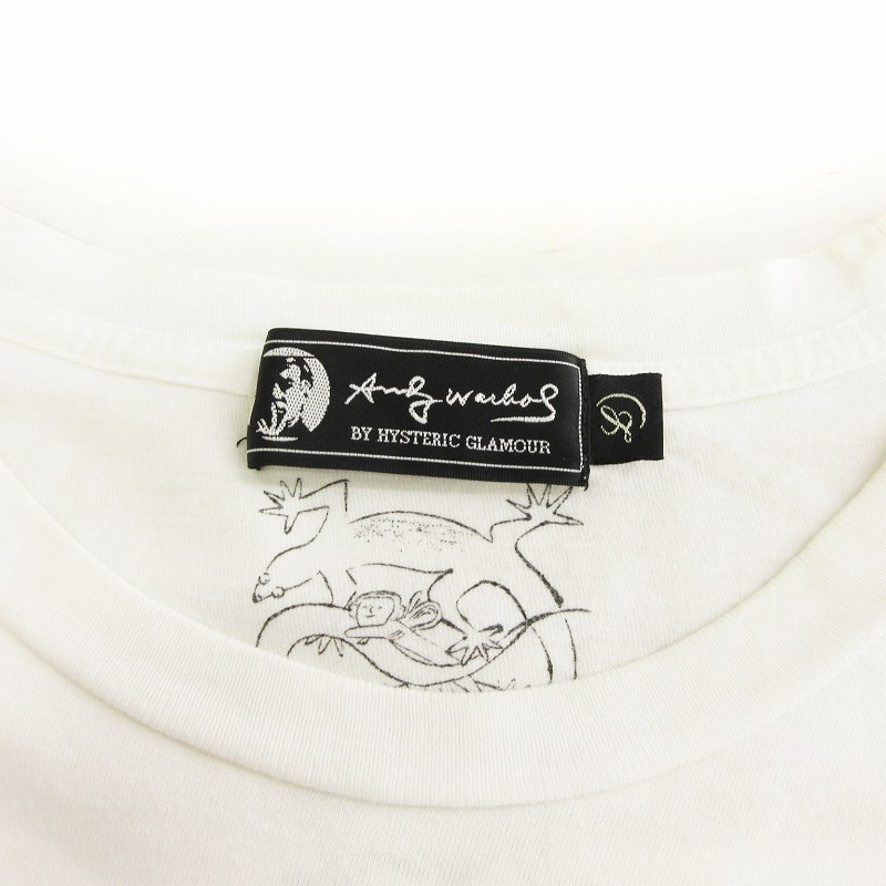 ✨00s Andy Warhol BY HYSTERIC GLAMOUR ロンt ✨00s Andy Warhol BY HYSTERIC GLAMOUR ロンt