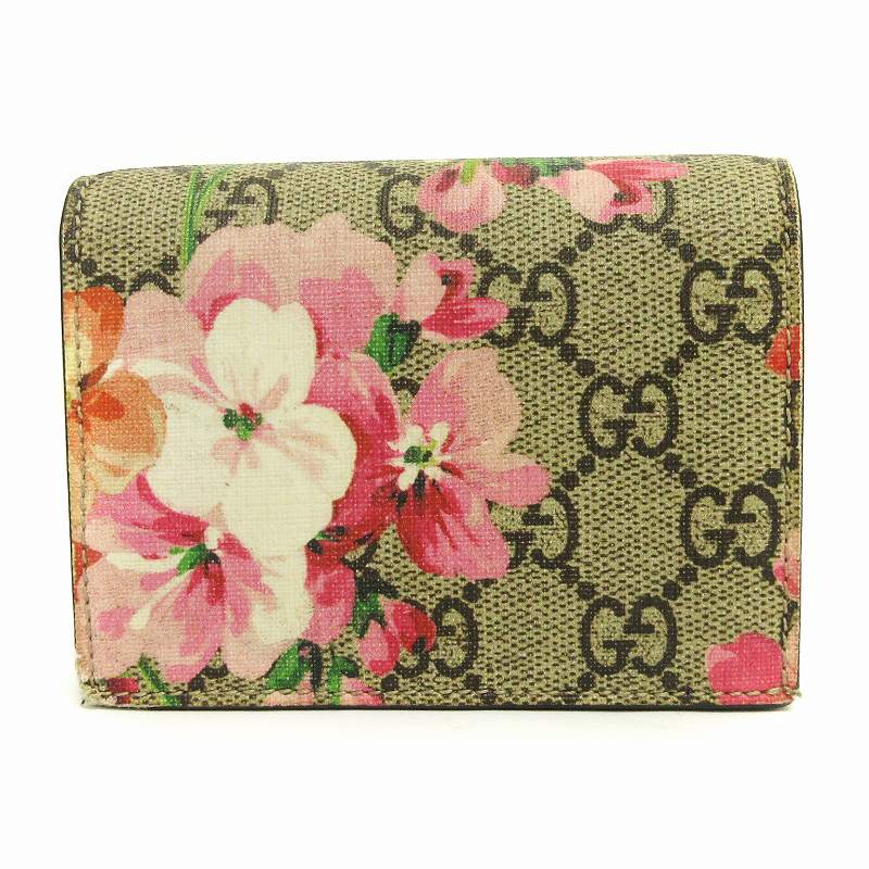 ブ*e様 【希少】GUCCI ブルームス　ミニ財布 GUCCI グッチ 二つ折り財布 ミニ財布 レディース プチ