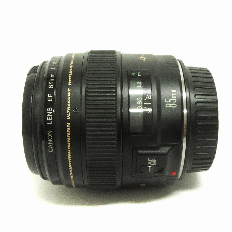 Canon EF 85mm 1:1.8 カメラレンズ フード付き Canon EF 85mm F1.8 USM