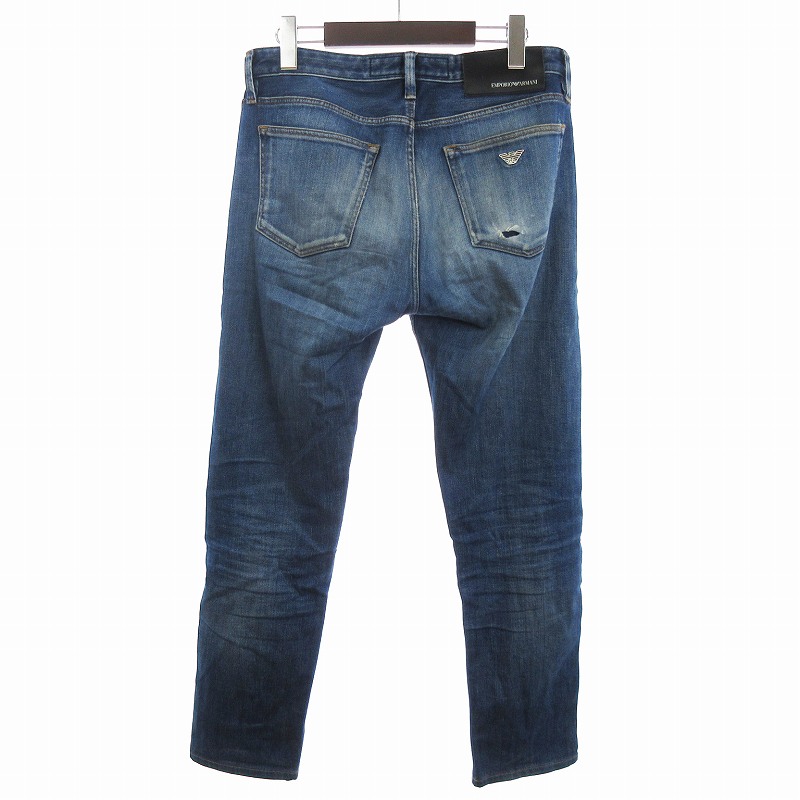 エンポリオアルマーニ EMPORIO ARMANI スリムフィット デニム パンツ 