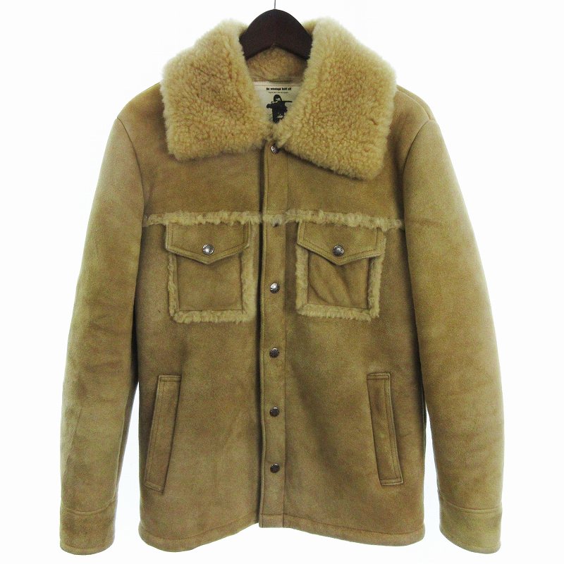 アベイシングエイプ A BATHING APE ムートンジャケット 裏ボア シープ 