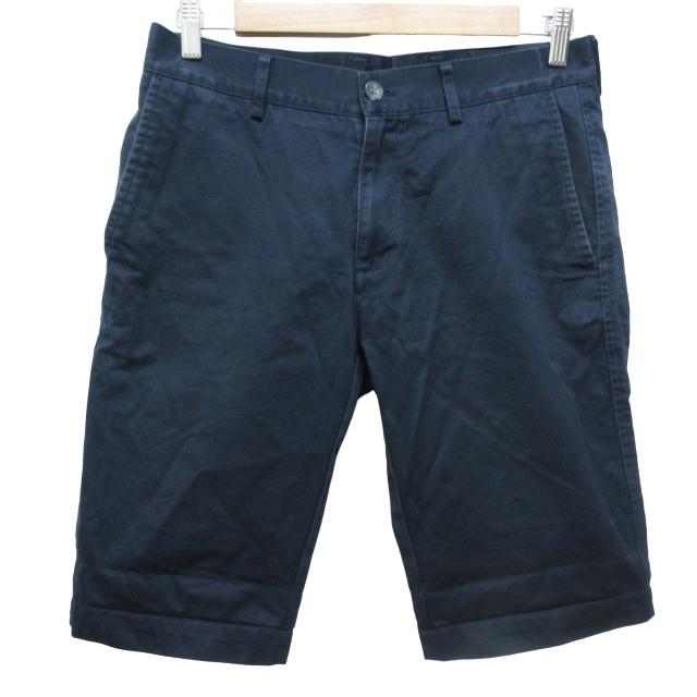 ラコステ LACOSTE メンズ ハーフパンツ ネイビー 約Mサイズ 0101  