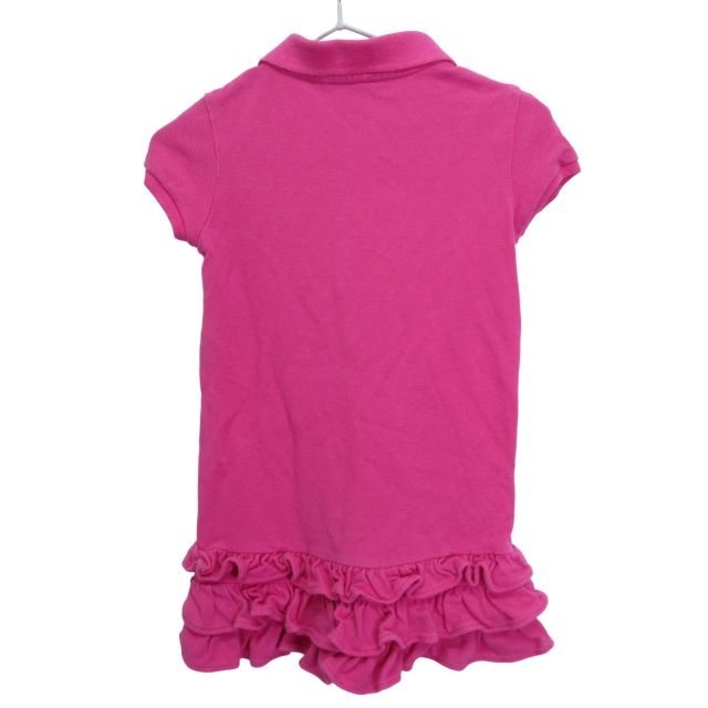 Ralph Lauren ピンク フリル付きワンピース 12m