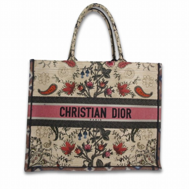 クリスチャンディオール Christian Dior 美品 BOOK TOTE ブック