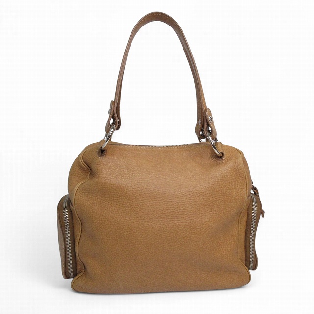 トッズ TOD'S マルチポケット レザー ハンドバッグ ショルダー