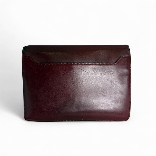 カルティエ Cartier マストライン クラッチバッグ カーフレザー  