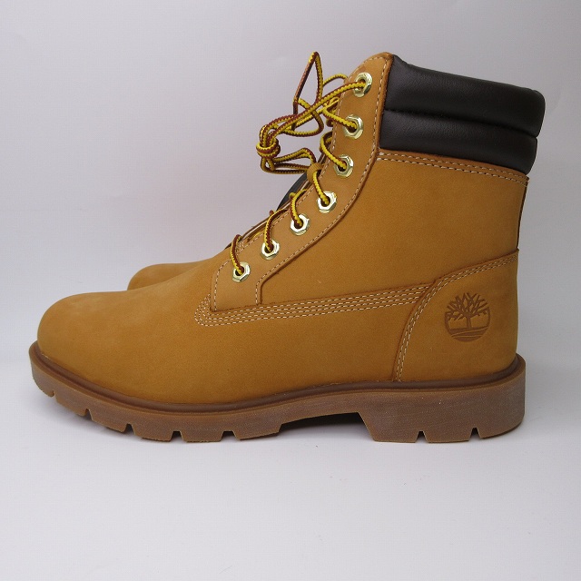 Timberland ベージュ イエロー ブーツ レディース対応サイズ】 ティンバーランド Timberland 6インチ