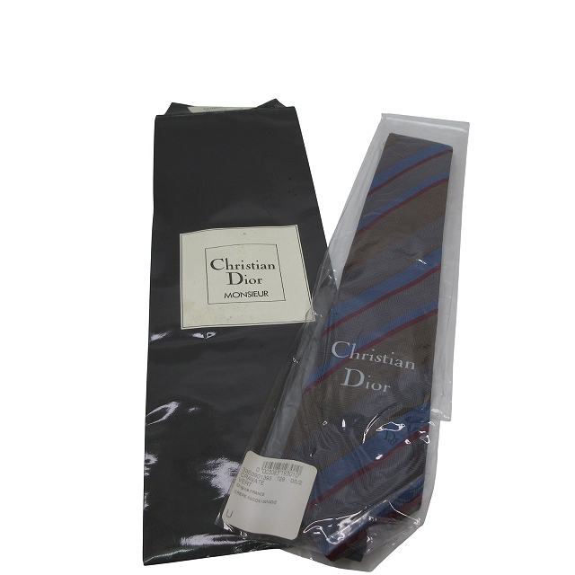 N216 新品未使用 タグ付き クリスチャンディオール ネクタイ メンズ 楽天市場】【中古】 クリスチャンディオール ネクタイ シルク ネイビー