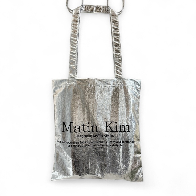 タグ付き 未使用 マーティンキム Matin Kim POPPIN ECOBAG トート