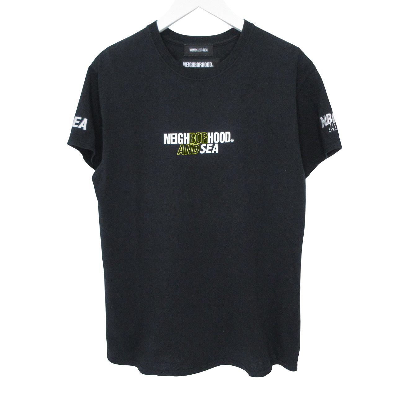 ネイバーフッド NEIGHBORHOOD ×WIND AND SEA 半袖 Tシャツ ロゴ