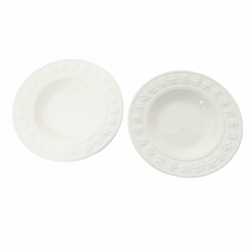 ウェッジウッドスープ皿2枚セット新品未使用