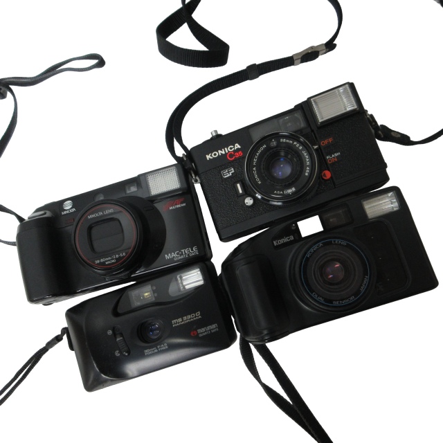 KONIKA コニカ MINOLTA ミノルタ MARUMAN マルマン カメラ4点セット 