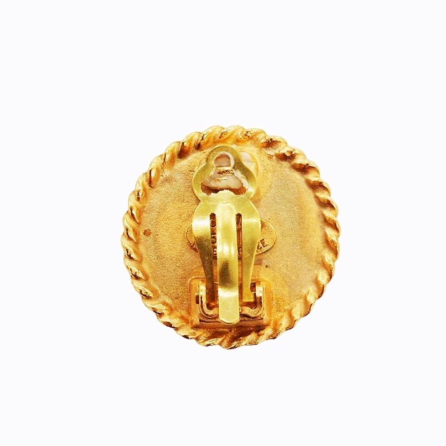 シャネル CHANEL 95P ヴィンテージ ココマーク イヤリング 片耳  