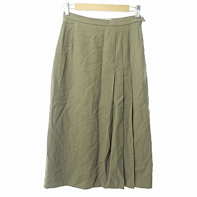 マックスマーラ MAX MARA プリーツ スカート ロング丈 ミディ丈 ウール  