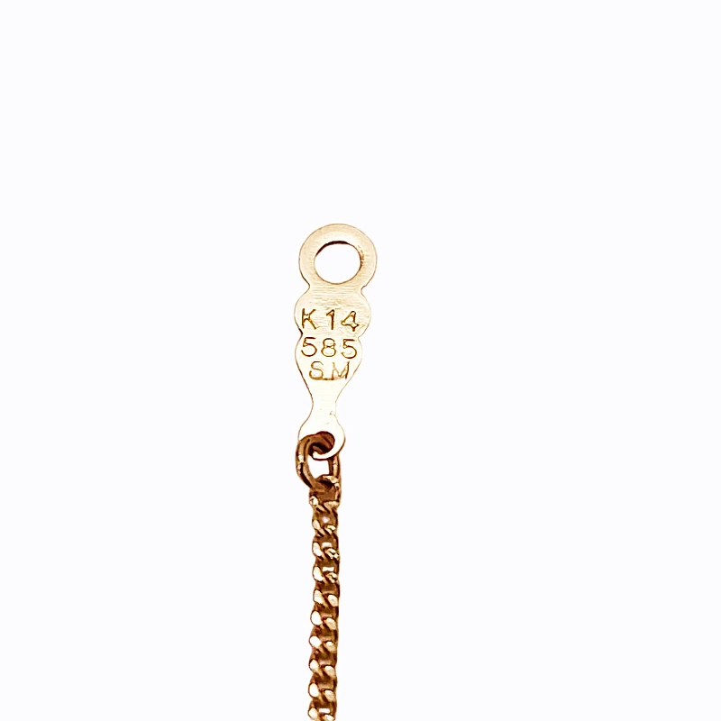 ミキモト MIKIMOTO アコヤ真珠 パール ネックレス ペンダント 金 K14 