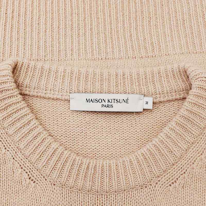 メゾンキツネ MAISON KITSUNE BIG FOX HEAD PULLOVER ニット セーター