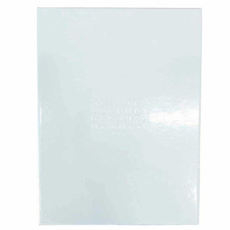 新品・未使用・紙タグ付き Martin Margiera マルタンマルジェラ 6 エコバッグ ⑥ ホワイト系×ブルー系 正規品 シックス 即決価格です☆ Maison Martin Margiela(メゾン マルタンマルジェラ) 08SS KOKONOE