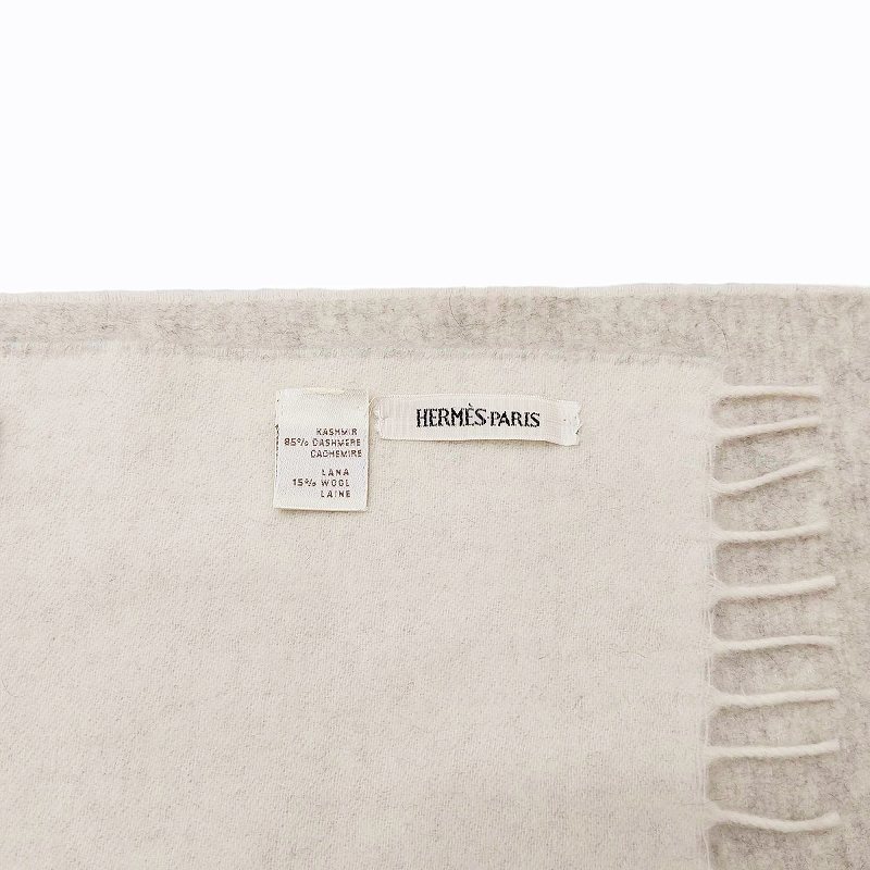 エルメス HERMES マルジェラ期 マフラー リバーシブル カシミヤ