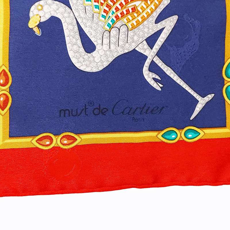 未使用品 カルティエ Cartier must de マスト ドゥ 箱付き 大判 