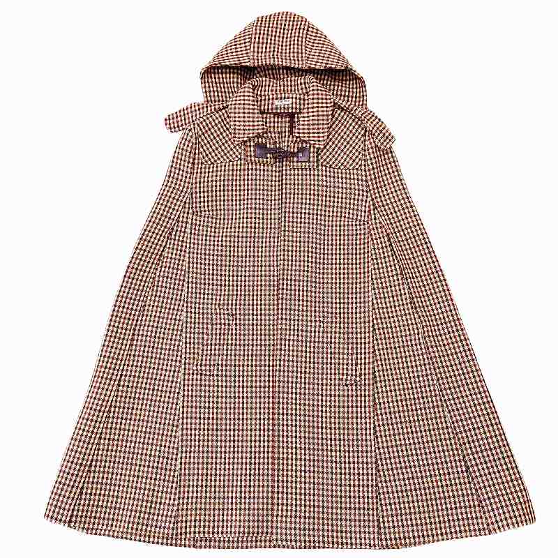 ミュウミュウ miumiu ケープコート ポンチョ ジャケット フーディ 2WAY 
