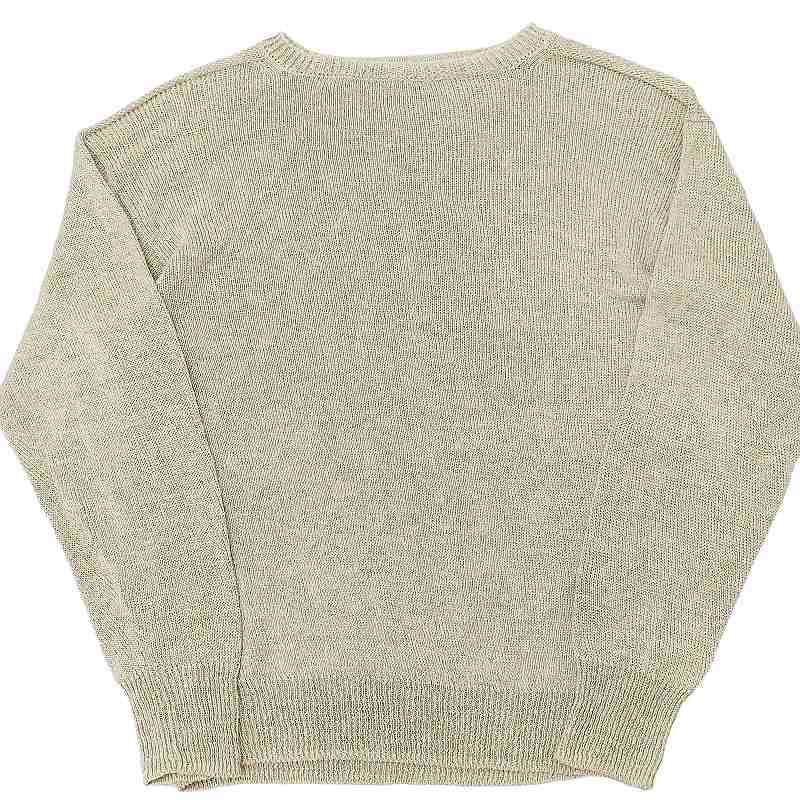 コモリ COMOLI 美品 22SS ヘンプ ガンジーニット セーター v01-06005  