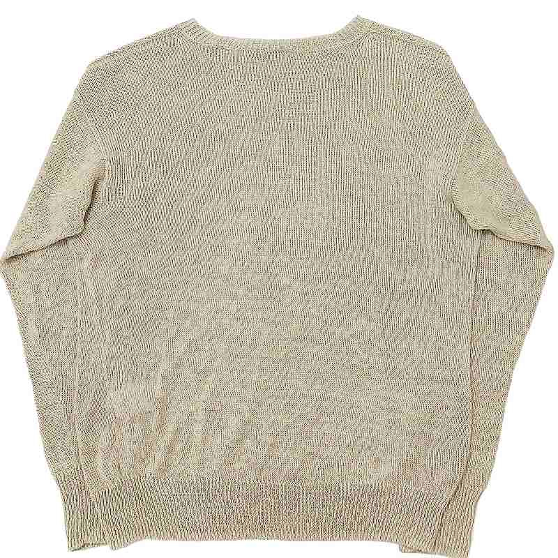 コモリ COMOLI 美品 22SS ヘンプ ガンジーニット セーター v01-06005 