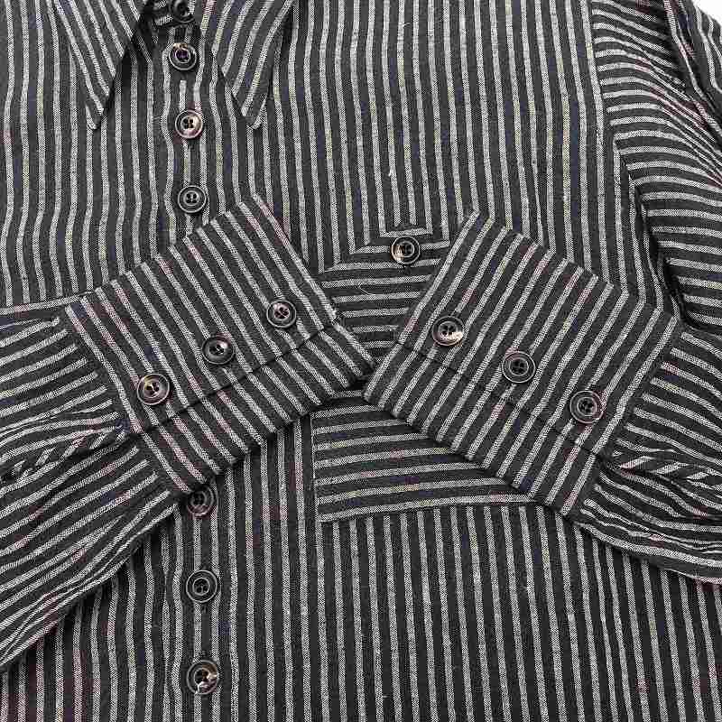 JHON ALEXANDER SKELTON ストライプ シャツ JHON ALEXANDER SKELTON ストライプ シャツ｜