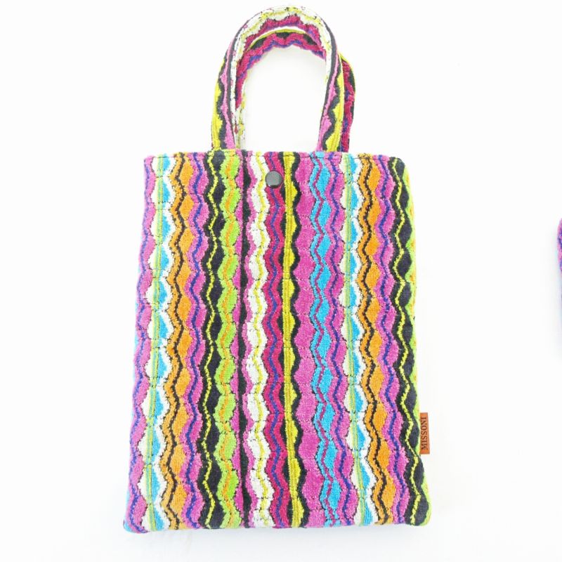 ミッソーニ MISSONI ハンドバッグ ミニバッグ ティッシュポーチ