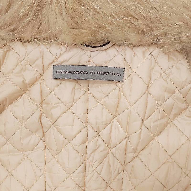 エルマノシェルビーノ ERMANNO SCERVINO ダウンコート ジャケット 