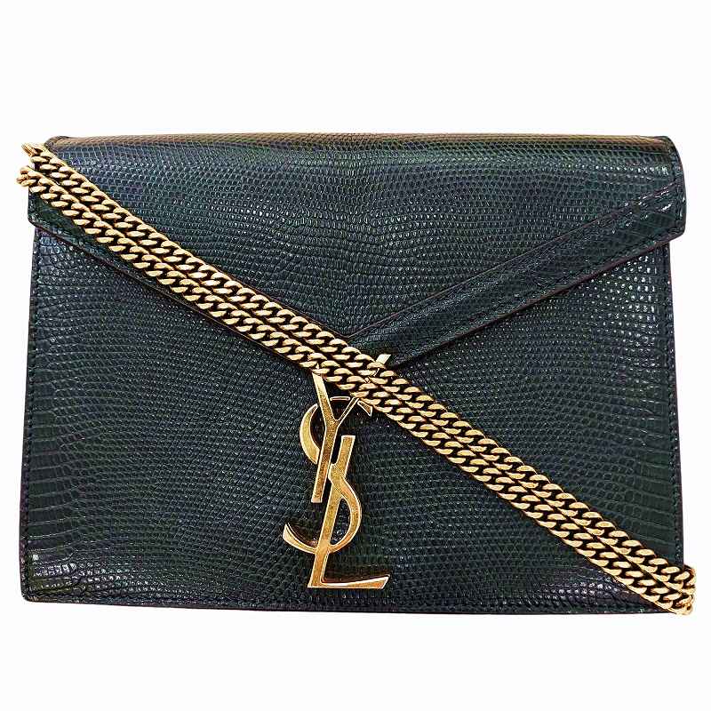 イヴサンローラン YVES SAINT LAURENT カサンドラ ミディアム チェーン 