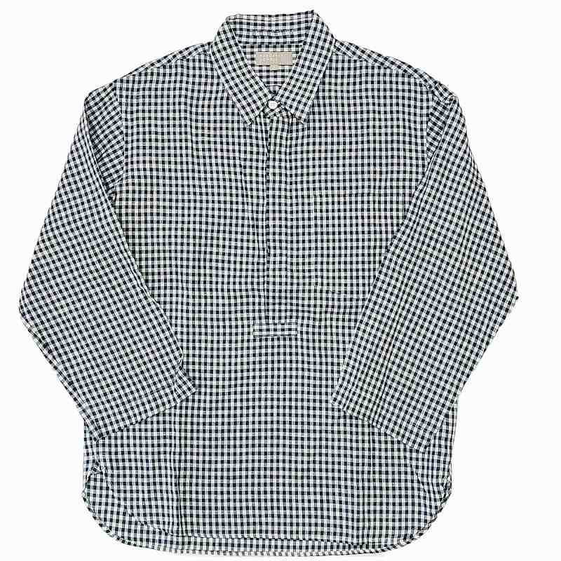マーガレットハウエル MARGARET HOWELL MHL リネンプルオーバーシャツ 