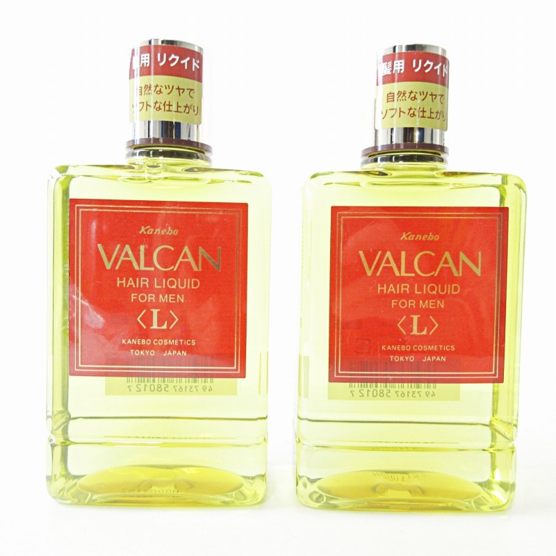 未使用品 カネボウ Kanebo VALCAN バルカン HAIR LIQUID リクイド 4本  