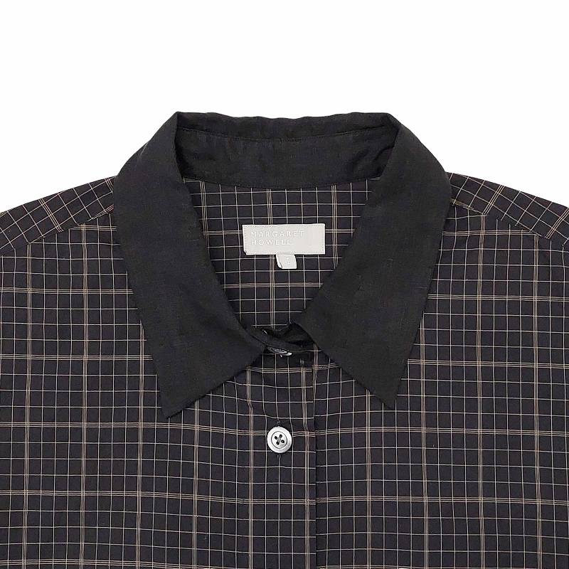 マーガレットハウエル MARGARET HOWELL 23SS COTTON CHECK