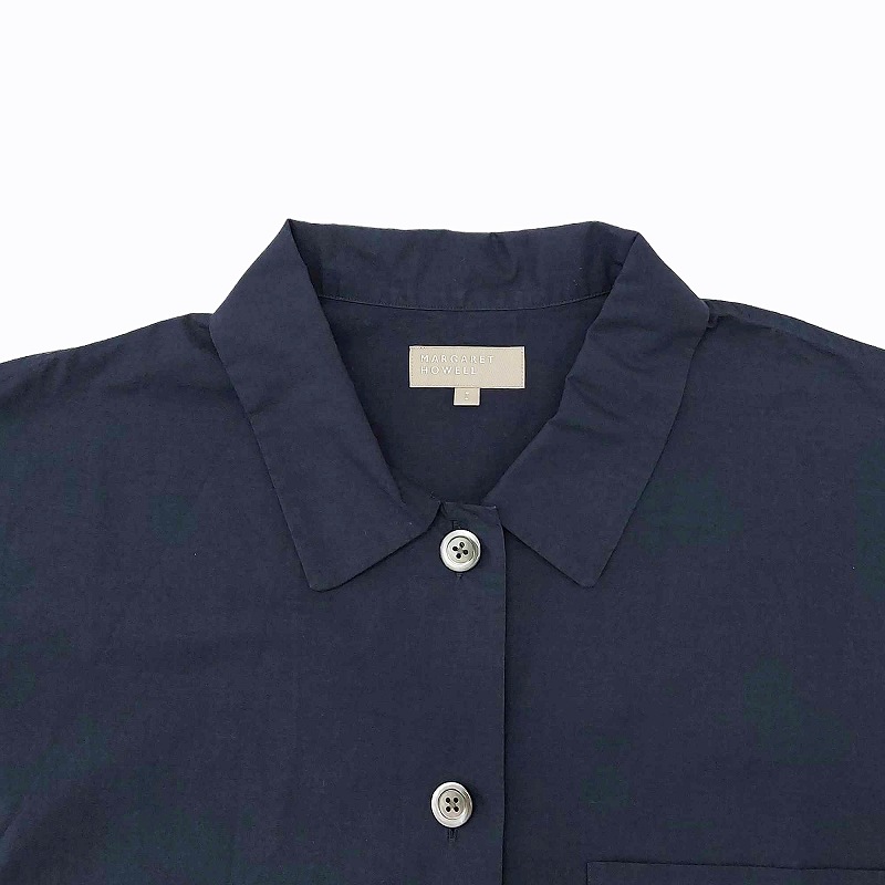 マーガレットハウエル MARGARET HOWELL 22SS COTTON LINEN MHL シャツ 