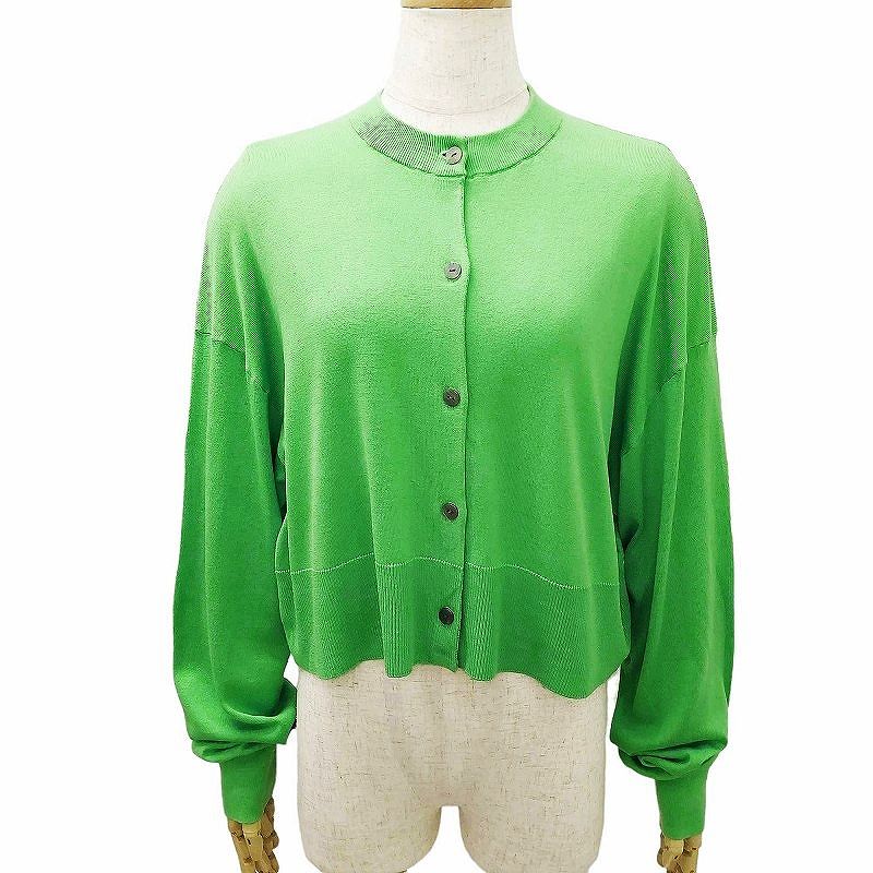 エンフォルド ENFOLD 23SS 美品 CROPPED CARDIGAN カーディガン ニット  
