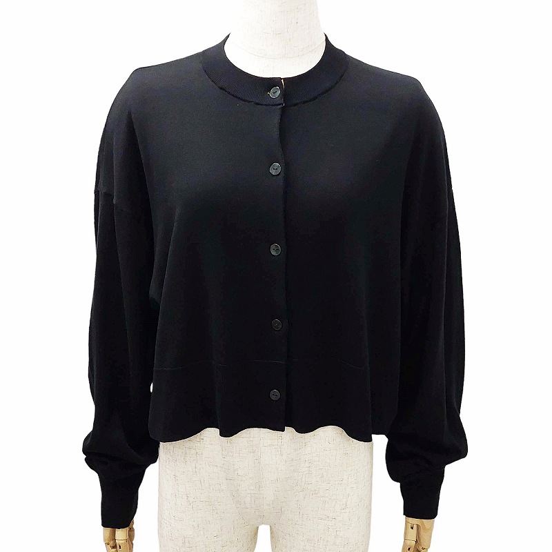 エンフォルド ENFOLD 23SS 美品 CROPPED CARDIGAN カーディガン ニット  
