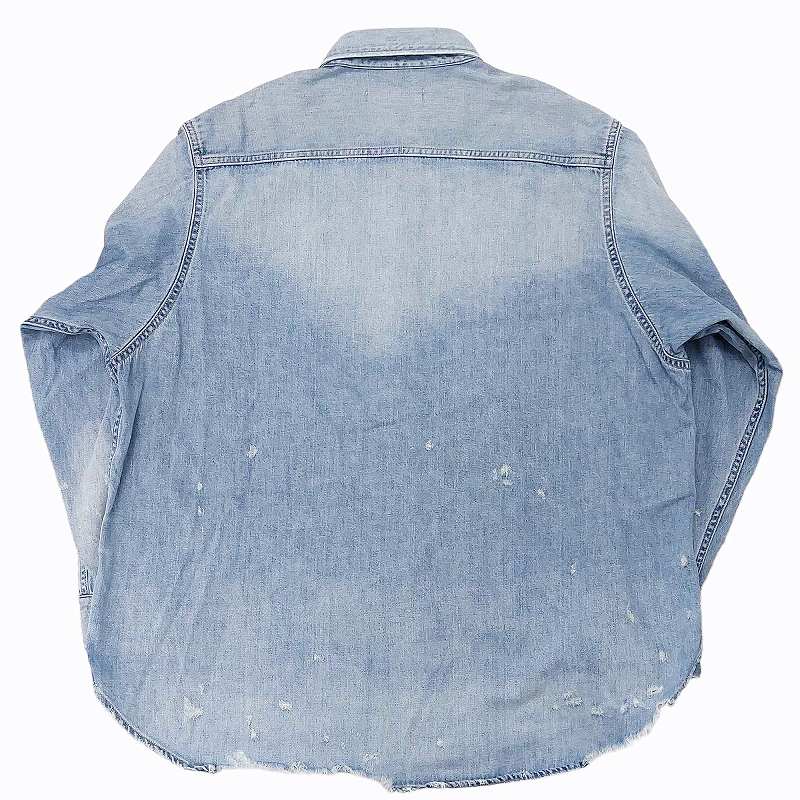 美品【FRAMeWORK】 MADE BY J 別注デニムシャツ