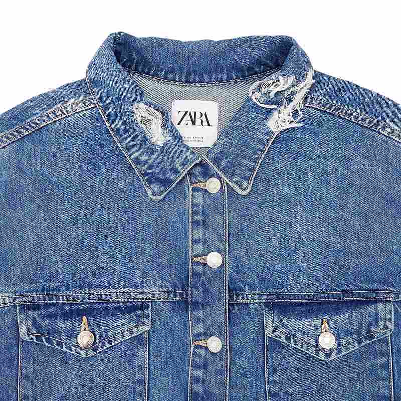 ザラ ZARA 美品 オーバーサイズデニム シャツジャケット Gジャン 